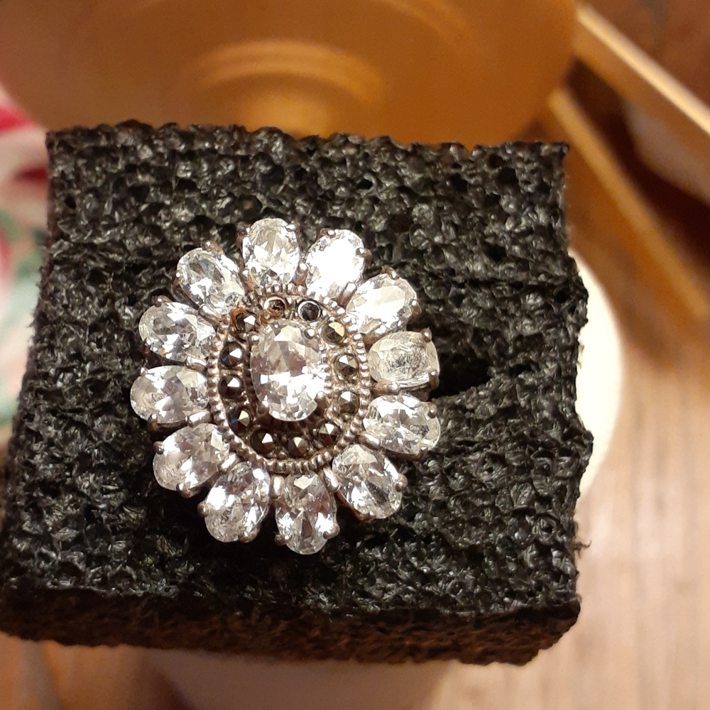 Bold 925 sterling silver ring